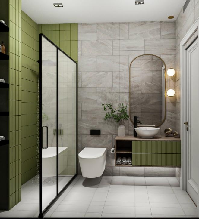 Вилла 5+2 с видом на море в Бодрум