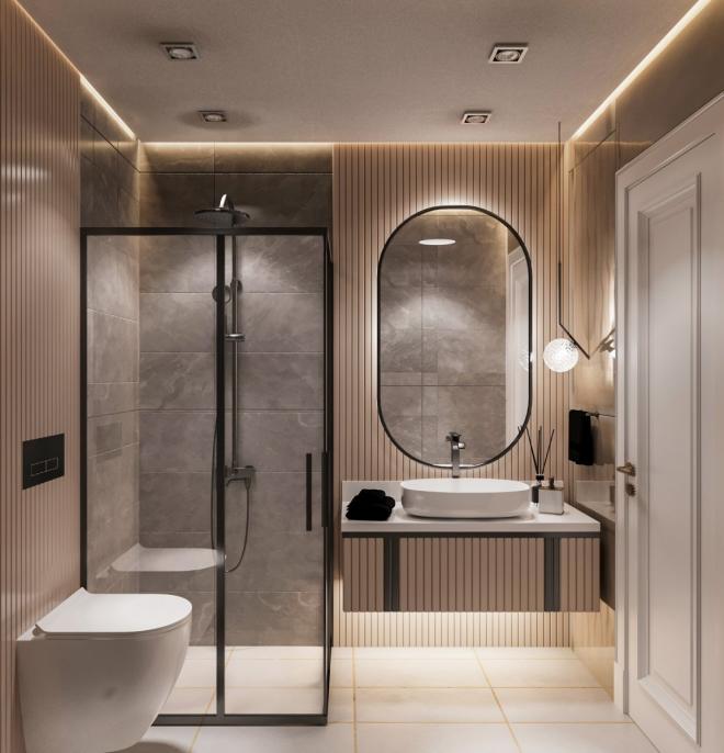 Вилла 5+2 с видом на море в Бодрум