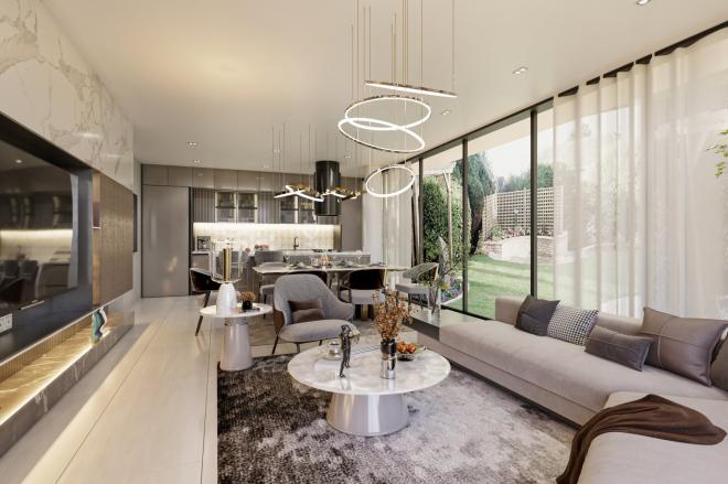 Вилла 3+1 с видом на море в Бодрум