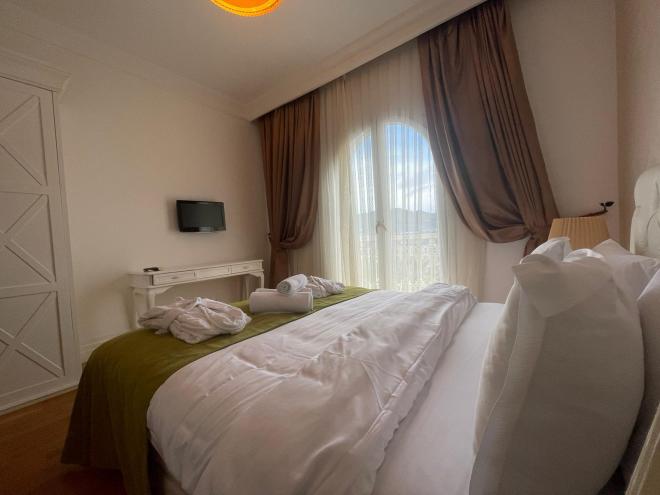 Квартира 2+1 с видом на море в Бодрум