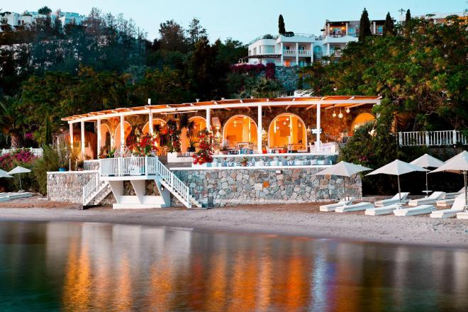 Квартира 2+1 с видом на море в Бодрум