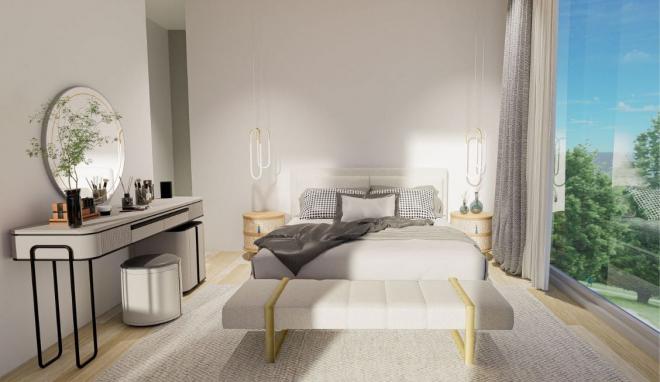 Вилла 4+1 с видом на море в Бодрум