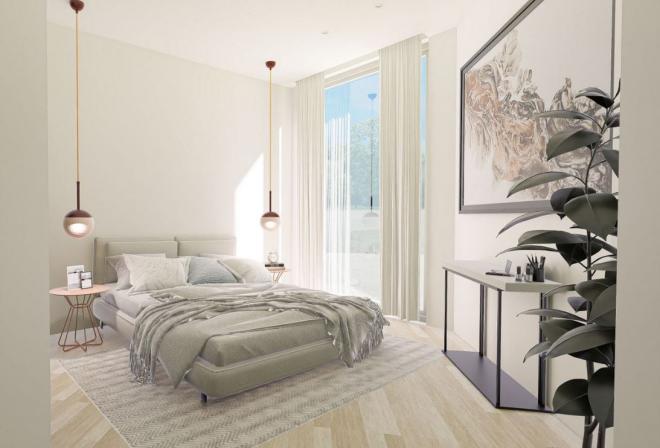 Вилла 4+1 с видом на море в Бодрум