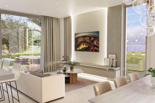 Вилла 4+1 с видом на море в Бодрум