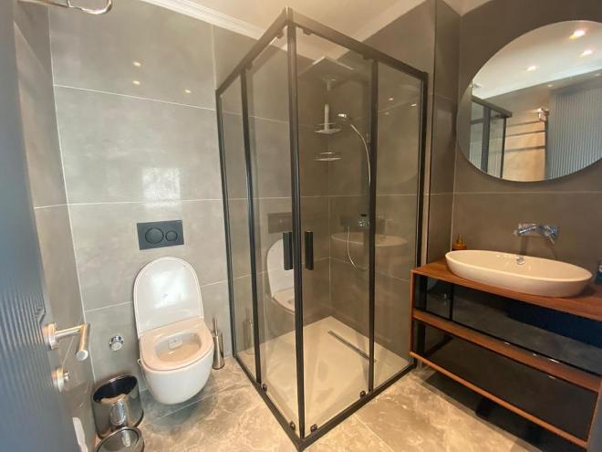 Вилла 4+1 с видом на море в Бодрум