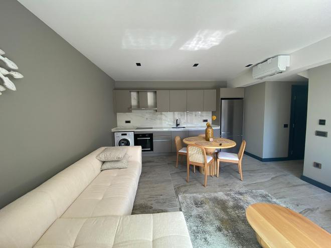 Вилла 4+1 с видом на море в Бодрум