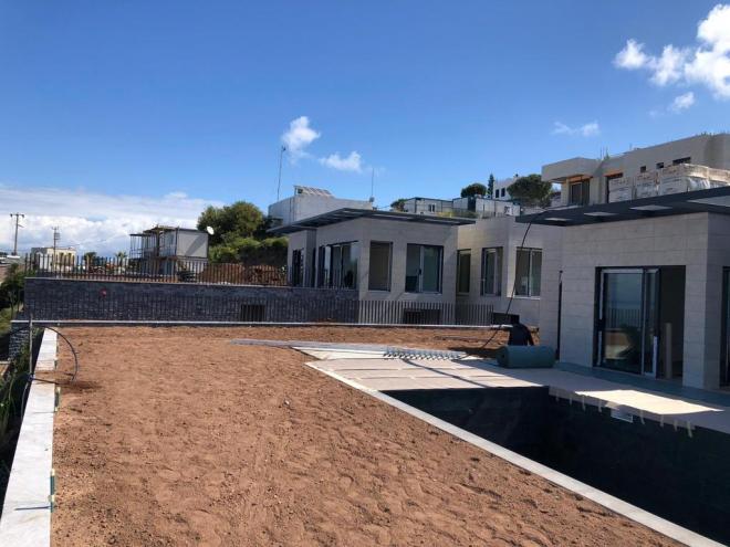 Вилла 4+1 с видом на море в Бодрум