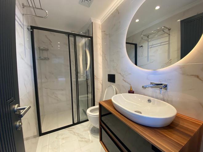 Вилла 4+1 с видом на море в Бодрум