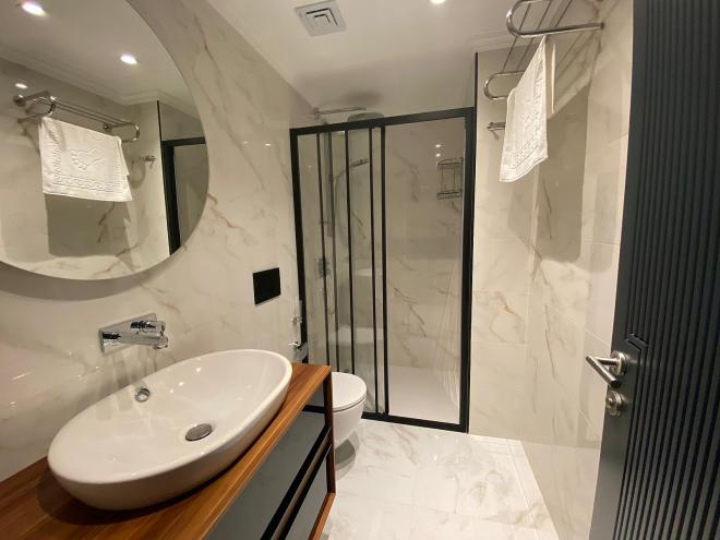 Вилла 4+1 с видом на море в Бодрум