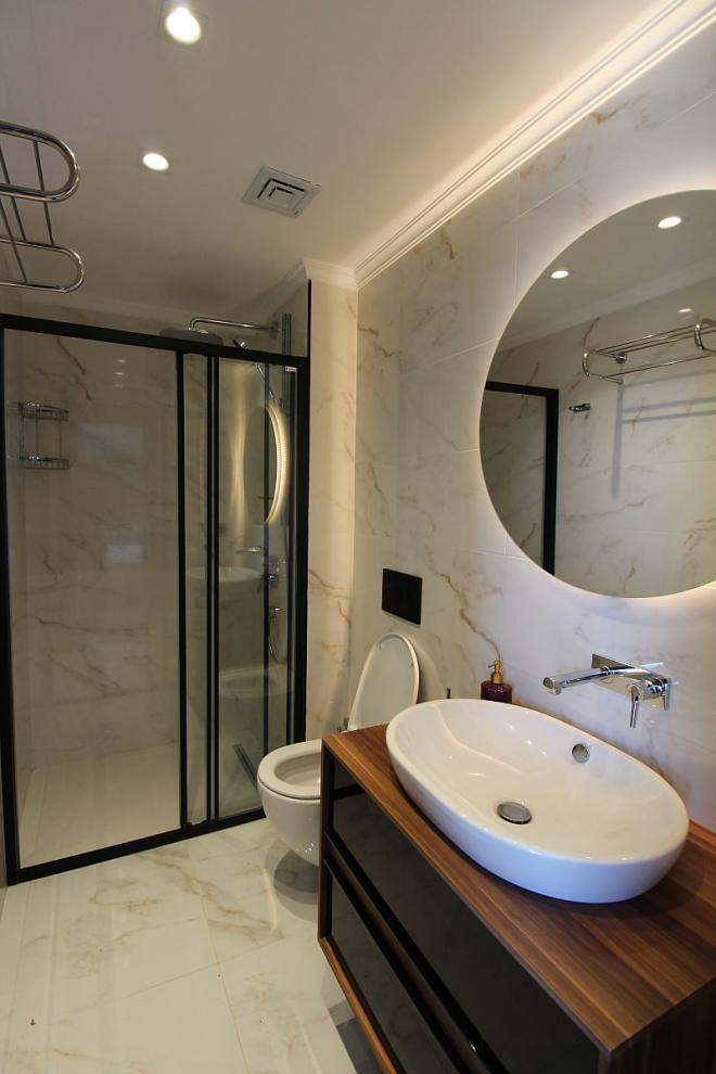 Вилла 5+2 с видом на море в Бодрум