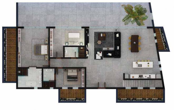 Вилла 4+2 в Бодрум