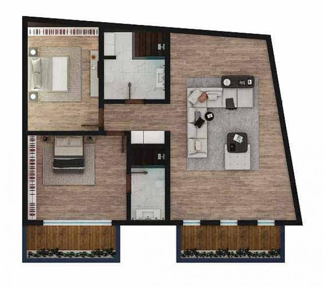 Вилла 4+2 в Бодрум