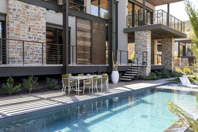 Вилла 6+1 с видом на море в Бодрум