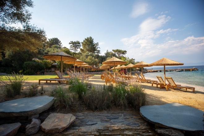 Вилла 6+1 с видом на море в Бодрум