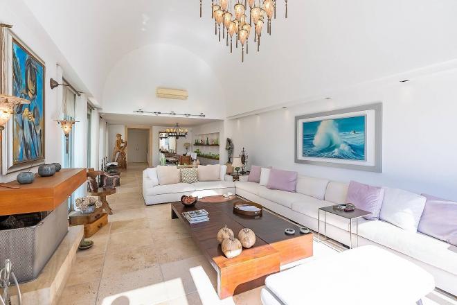 Вилла 5+1 с видом на море в Бодрум