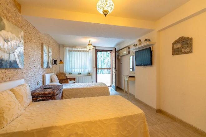 Вилла 5+1 с видом на море в Бодрум