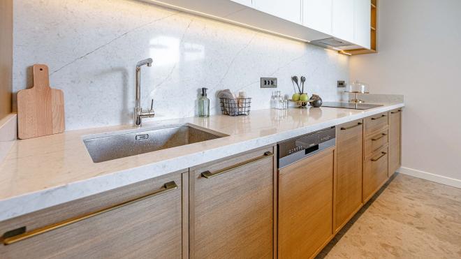 Вилла 4+1 с видом на море в Бодрум