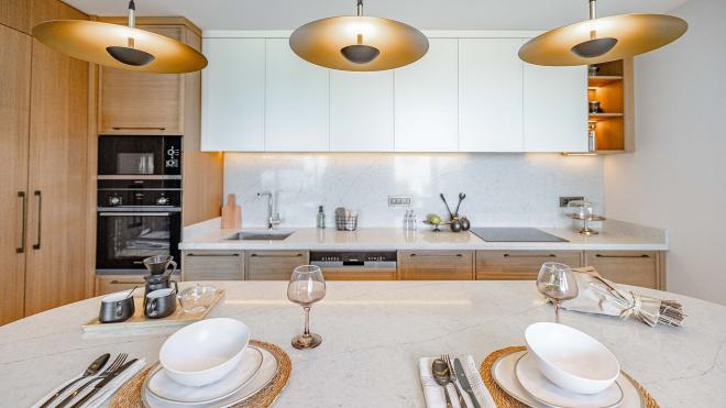 Вилла 4+1 с видом на море в Бодрум