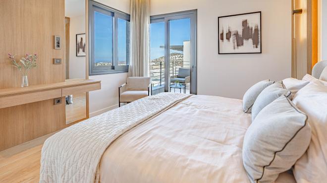 Вилла 4+1 с видом на море в Бодрум