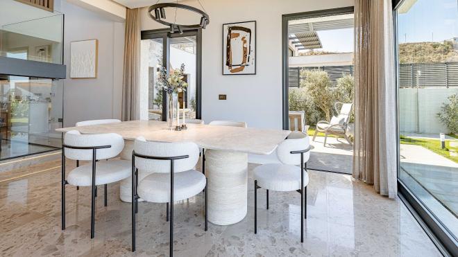 Вилла 5+1 с видом на море в Бодрум