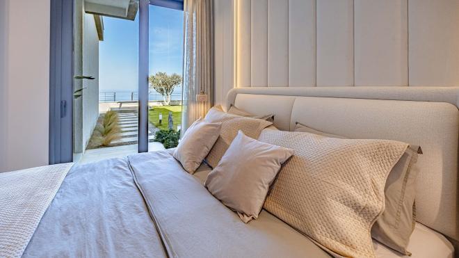 Вилла 5+1 с видом на море в Бодрум