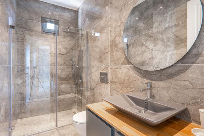 Вилла 5+1 с видом на море в Бодрум