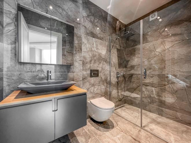 Вилла 5+1 с видом на море в Бодрум