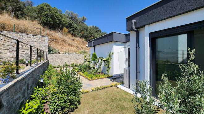 Вилла 4+1 с видом на море в Бодрум