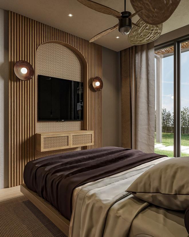 Вилла 6+2 с видом на море в Бодрум