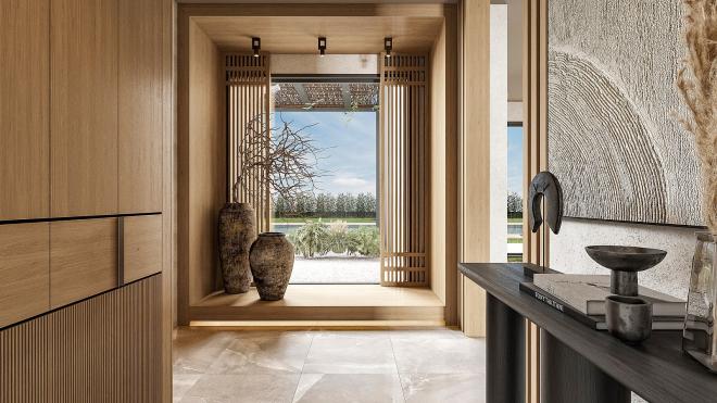 Вилла 6+2 с видом на море в Бодрум