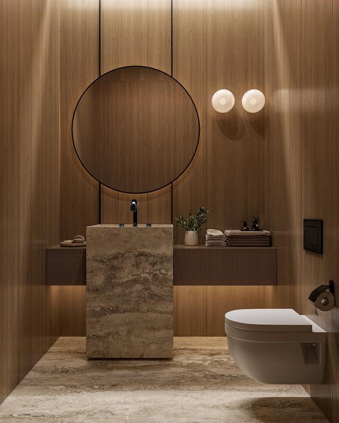 Вилла 6+2 с видом на море в Бодрум