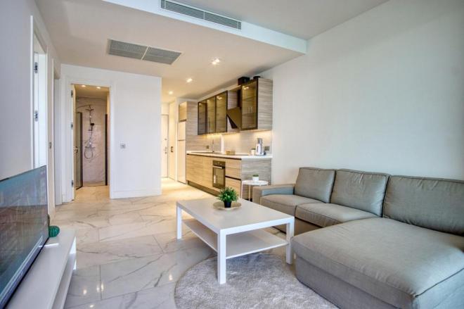 Квартира 3+1 с видом на море в Бодрум