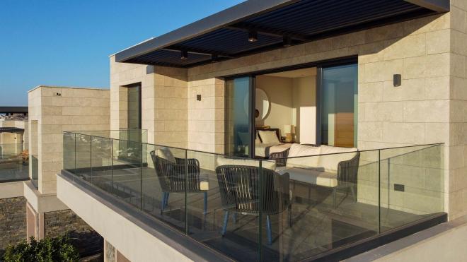 Вилла 4+1 с видом на море в Бодрум