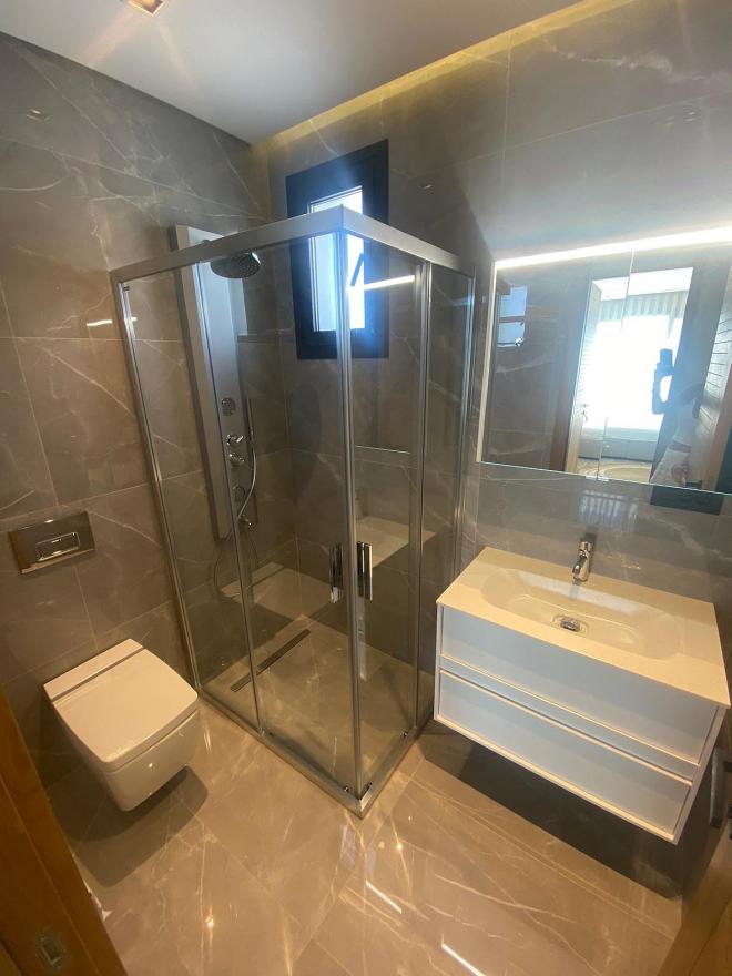 Вилла 5+1 с видом на море в Бодрум