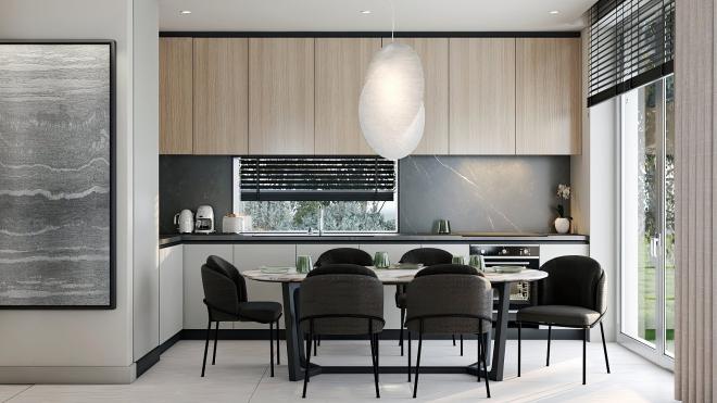 Квартира 2+1 с видом на море в Бодрум