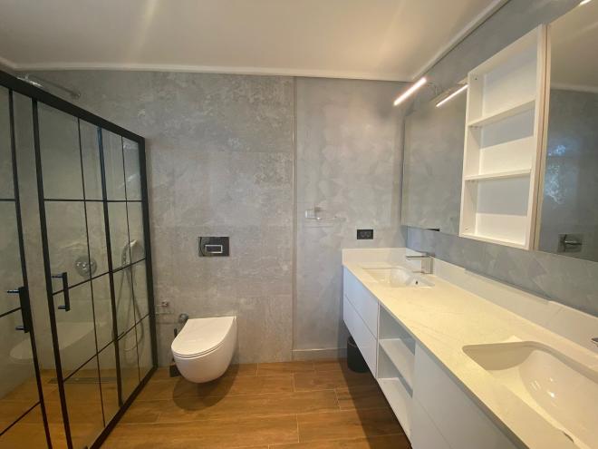 Вилла 5+1 с видом на море в Бодрум