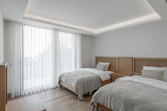 Вилла 6+1 с видом на море в Бодрум