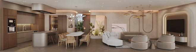 Вилла 5+2 с видом на море в Бодрум