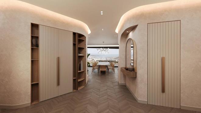 Вилла 5+2 с видом на море в Бодрум