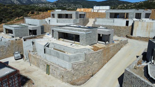 Вилла 5+2 с видом на море в Бодрум