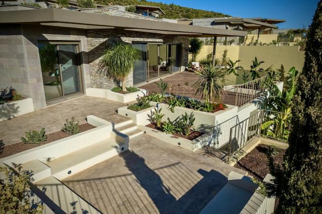 Вилла 5+2 с видом на море в Бодрум