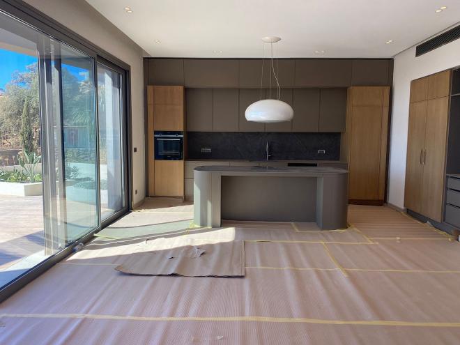 Вилла 5+2 с видом на море в Бодрум