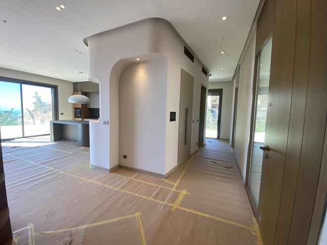 Вилла 5+2 с видом на море в Бодрум