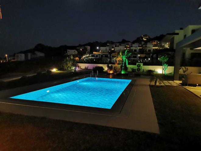 Вилла 5+1 с видом на море в Бодрум