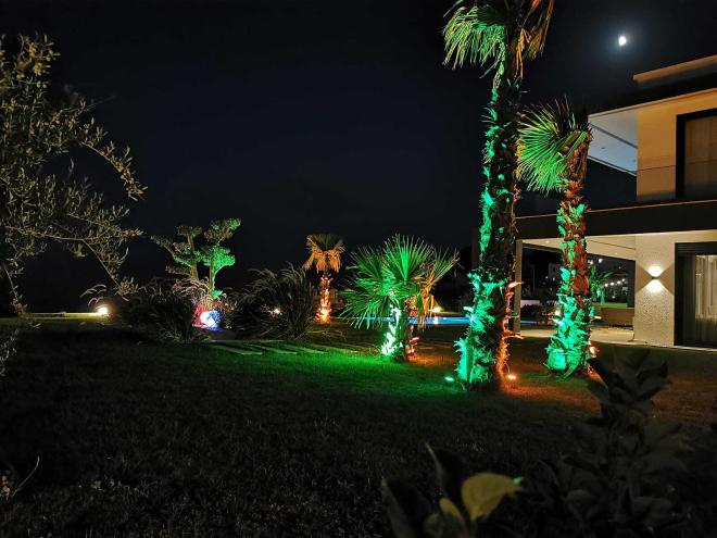 Вилла 5+1 с видом на море в Бодрум