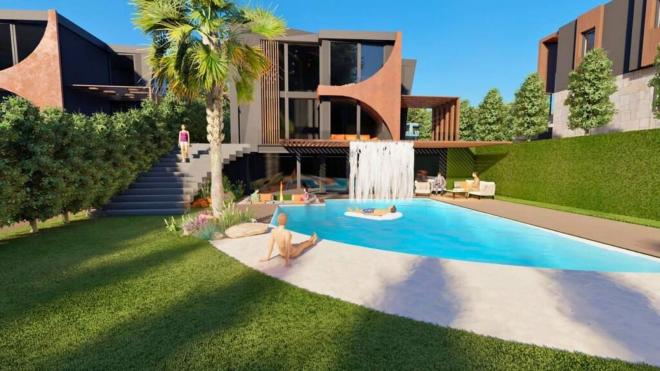 Вилла 4+1 в Бодрум