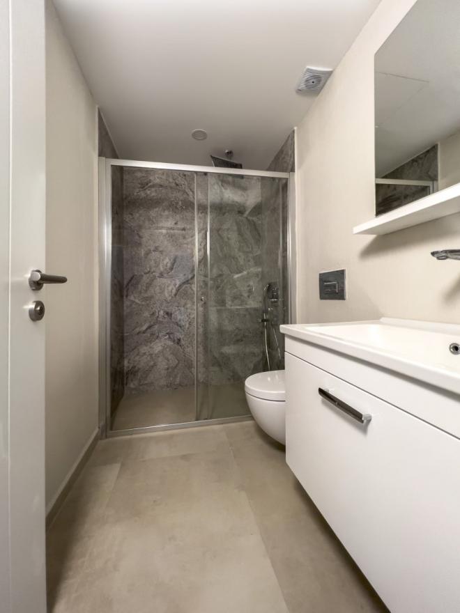 Квартира 2+1 с видом на море в Бодрум