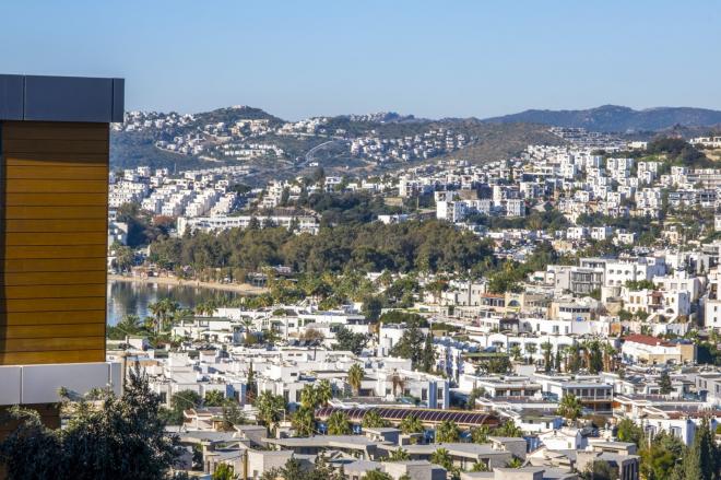 Квартира 2+1 с видом на море в Бодрум