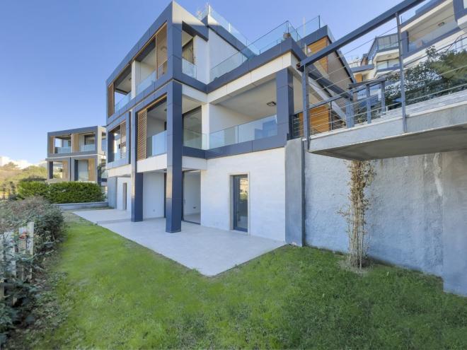 Дюплекс 3+1 с видом на море в Бодрум