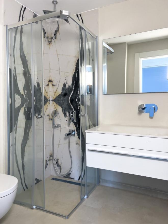 Дюплекс 3+1 с видом на море в Бодрум